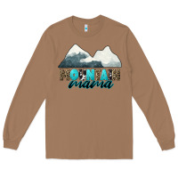 Toasted Coconut Mountain Mama Long Sleeve Tee - CowGirlArtShop
