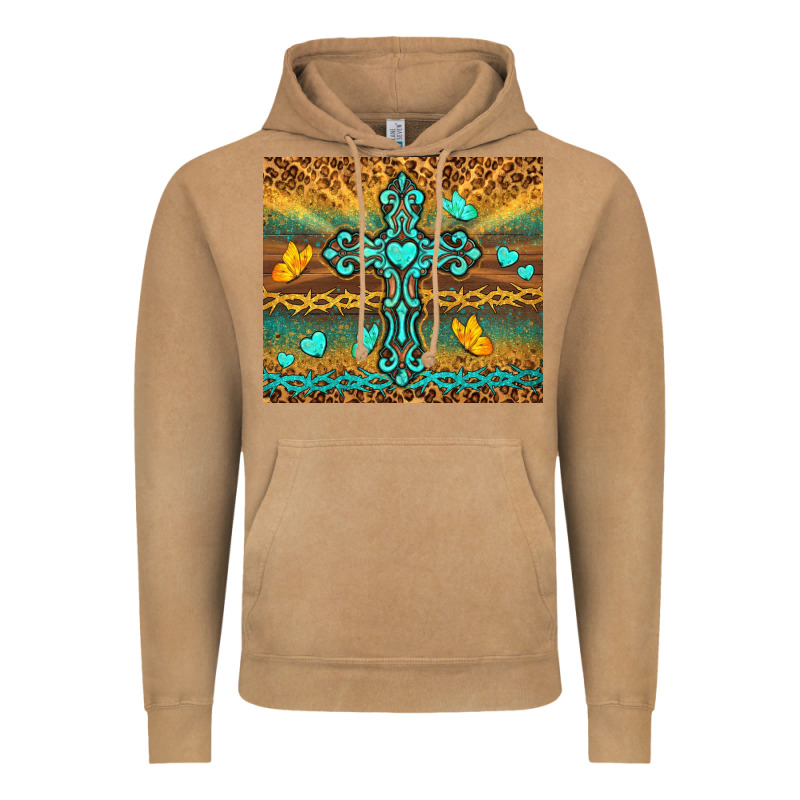 Western Cross Vintage Hoodie by TumblerDesignByShophia | Teevron