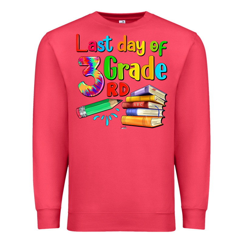 Last Day Of Third Grade Premium Sweatshirt by Artiststas | Teevron