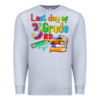 Heather Grey last day of third grade Premium Sweatshirt - Artiststas