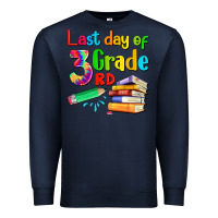 Navy last day of third grade Premium Sweatshirt - Artiststas