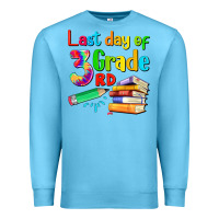 Ocean Blue last day of third grade Premium Sweatshirt - Artiststas