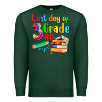 Sports Green last day of third grade Premium Sweatshirt - Artiststas
