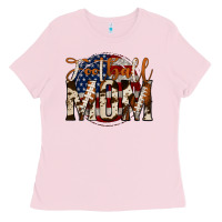 Bubblegum Pink football mom Ladies Tee - Jasminsmagicworld