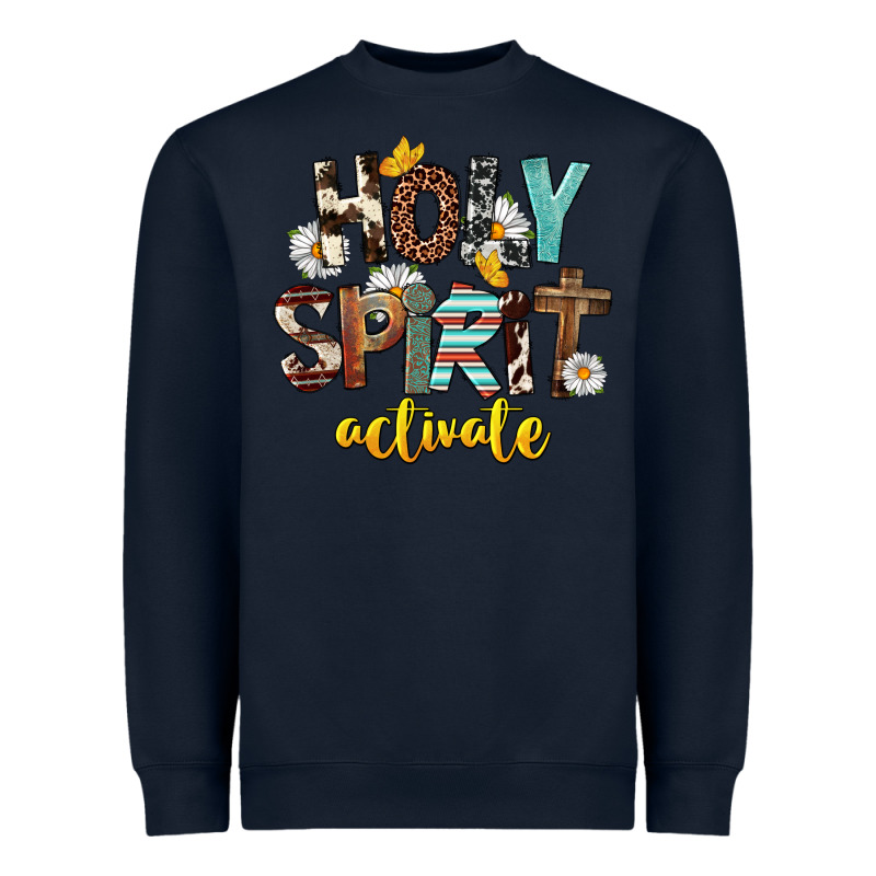 Holy Spirit Activate Heavyweight Sweatshirt by FaDigitalArtStudio | Teevron
