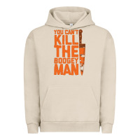 Pigment French Oak oogeyman halloween horror distressed quote orange Urban Hoodie - minhPixels