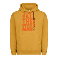 Pigment Peanut Butter oogeyman halloween horror distressed quote orange Urban Hoodie - minhPixels