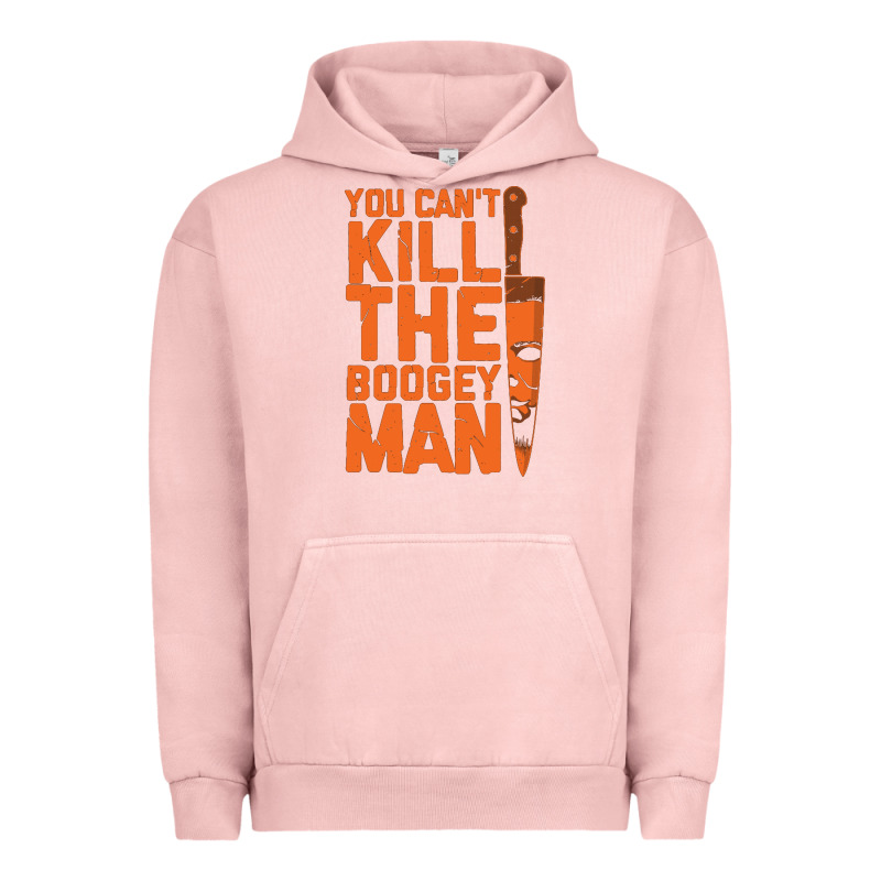 Oogeyman Halloween Horror Distressed Quote Orange Urban Hoodie by minhPixels | Teevron