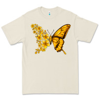 Bone childhood cancer butterfly Premium Tee - Jasminsmagicworld