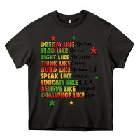 Asphalt inspiring black leaders juneteenth Heavy Core Tee - LillyAllenDesigns