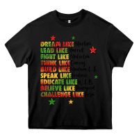 Black inspiring black leaders juneteenth Heavy Core Tee - LillyAllenDesigns