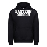 Black Eastern Oregon Athletic University College Alumni Urban Hoodie - minhPixels