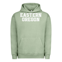 Pigment Oil Green Eastern Oregon Athletic University College Alumni Urban Hoodie - minhPixels