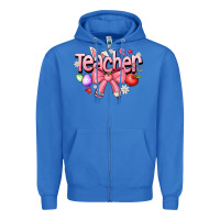 True Royal easter teacher Zipper Hoodie - CowhideDigitalArt