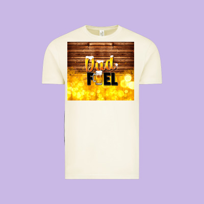 Dad Fuel Father's Day Vintage Tee Designed By Tumblerdesignbyshophia