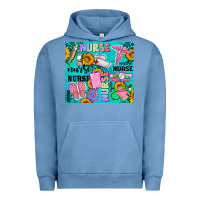 Pigment Pebble Blue western nurse Urban Hoodie - AdoDesignShop