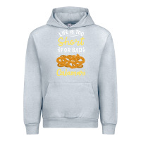 Heather Grey Calamari Squid Seafood Urban Hoodie - minhPixels