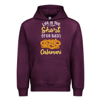 Mauve Wine Calamari Squid Seafood Urban Hoodie - minhPixels