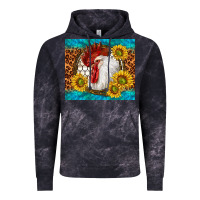 Cloud Black western rooster Vintage Hoodie - TumblerDesignByShophia