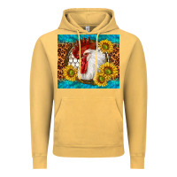 Vintage Mustard western rooster Vintage Hoodie - TumblerDesignByShophia