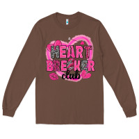 Chestnut Heart breaker club Valentine's Day Long Sleeve Tee - HowdyJamesFarm