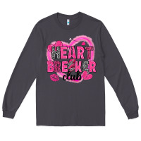 Smoke Heart breaker club Valentine's Day Long Sleeve Tee - HowdyJamesFarm