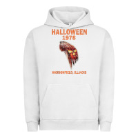 Pigment Lunar Rock Halloween 1978 Holiday Spooky Myers Pumpkin Haddonfield Urban Hoodie - minhPixels