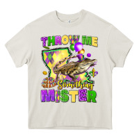 Cream throw me something mister louisiana mardi gras Heavy Core Tee - LillyAllenDesigns