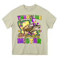 Mossy throw me something mister louisiana mardi gras Heavy Core Tee - LillyAllenDesigns