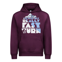 Mauve Wine better off dead Urban Hoodie - minhPixels
