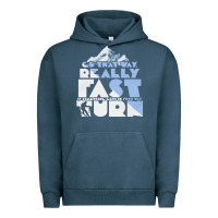 Pigment Midnight Navy better off dead Urban Hoodie - minhPixels