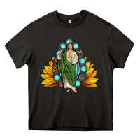 Asphalt san judas gemstone sunflower Heavy Core Tee - JahusDesignShop