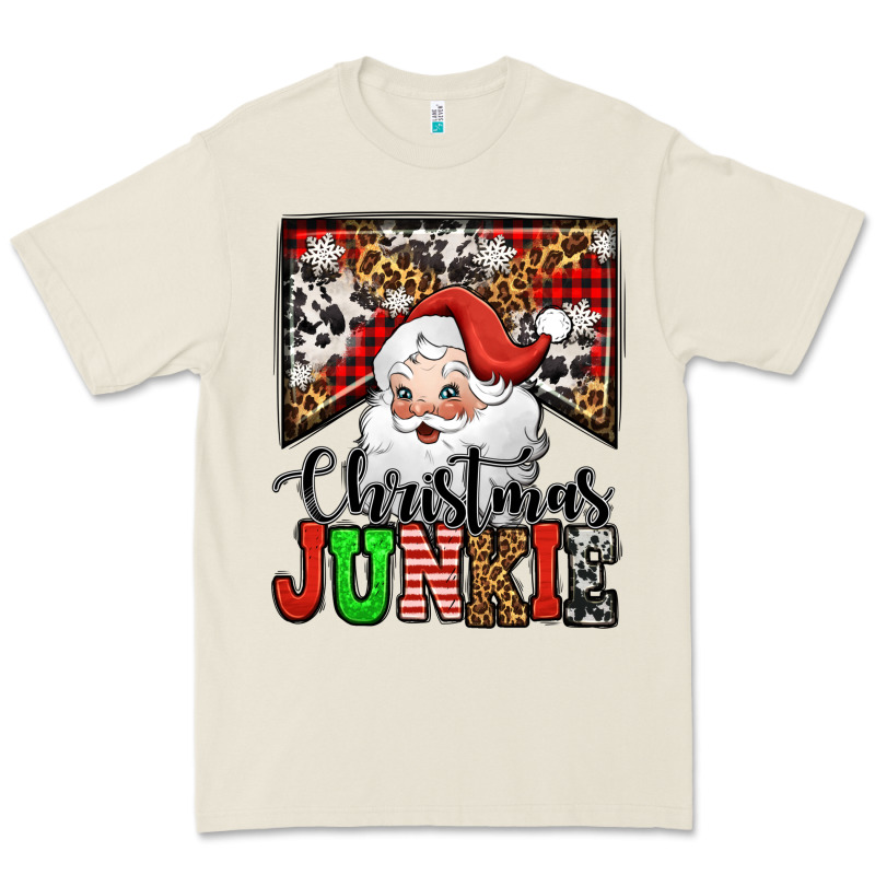 Christmas Junkie Santa Claus Premium Tee by Jasminsmagicworld | Teevron
