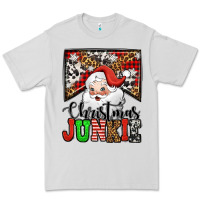 Dove Grey Christmas junkie Santa Claus Premium Tee - Jasminsmagicworld