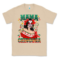 Mushroom Mama Chingona Skull Classic Tee - texasbilliewilder