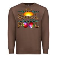 Chestnut bye bye school hello pool Premium Sweatshirt - Artiststas
