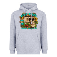 Heather Grey dead tired fueled by coffee Heavyweight Hoodie - Artiststas