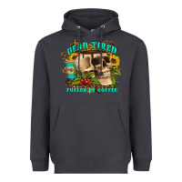 Smoke dead tired fueled by coffee Heavyweight Hoodie - Artiststas
