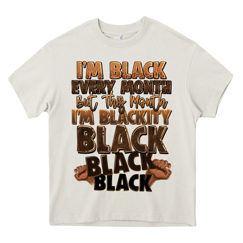 Im Black Every Month But This Month Im Blackity Bl Heavy Core Tee by LillyAllenDesigns | Teevron
