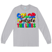 Moon Dust Color outside the lines Long Sleeve Tee - CowGirlArtShop