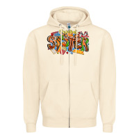 Sandshell basketball sister Zipper Hoodie - CowhideDigitalArt