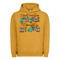 Pigment Peanut Butter i dont need your attitude i brought my own Urban Hoodie - AdoDesignShop
