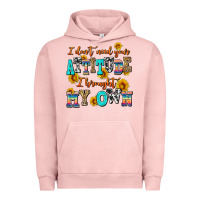 Pigment Salmon i dont need your attitude i brought my own Urban Hoodie - AdoDesignShop