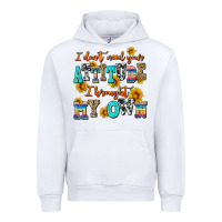 White i dont need your attitude i brought my own Urban Hoodie - AdoDesignShop