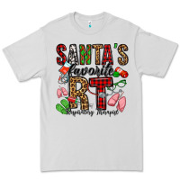 Dove Grey santa's favorite rt respiratory therapist Premium Tee - Jasminsmagicworld