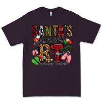 Plum santa's favorite rt respiratory therapist Premium Tee - Jasminsmagicworld