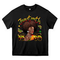 Black juneteenth 1865 black woman Heavy Core Tee - LillyAllenDesigns