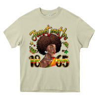 Mossy juneteenth 1865 black woman Heavy Core Tee - LillyAllenDesigns