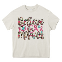 Cream believe in miracles Heavy Core Tee - JahusDesignShop