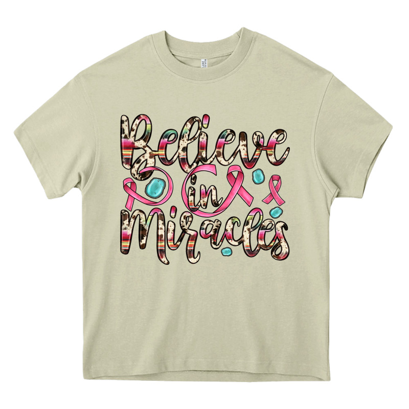 Believe In Miracles Heavy Core Tee by JahusDesignShop | Teevron